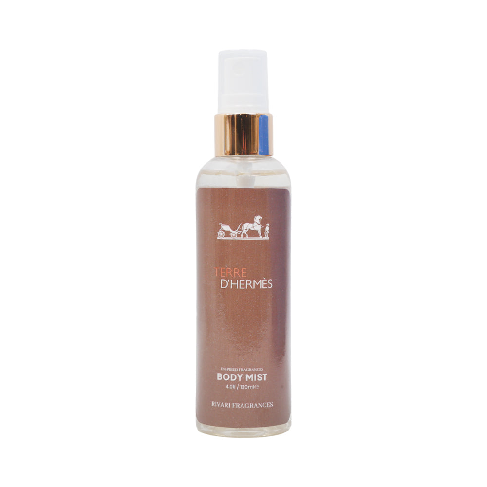 Rivari Fragrance Body Mist Terre De Hermes 120 Ml